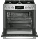  Bosch 800 Series 36-inch Freestanding Gas Range with 6 Burners HGS8657UC IMAGE 2