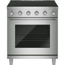  Bosch 500 Series 30-inch Freestanding Induction Range with 4 Elements HIS5057C IMAGE 1