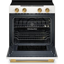  KitchenAid 30-inch Slide-in Electric Range with  Convection Cooking Modes YKSES530SPL IMAGE 5