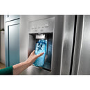  Whirlpool 36-inch, 22 cu. ft. Counter-Depth Freestanding French 4-Door Refrigerator with Nugget Ice WRMC7436TZ IMAGE 9