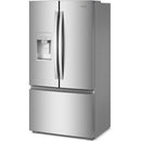  Whirlpool 36-inch, 23.4 cu. ft. Counter-Depth Freestanding French 3-Door Refrigerator with Nugget Ice WRFC7436TZ IMAGE 5