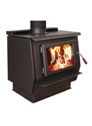 Blaze King King 40 Parlor Wood Stove - Leg Kit/Black Painted Door