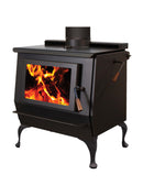 Blaze King King 40 Parlor Wood Stove - Leg Kit/Black Painted Door