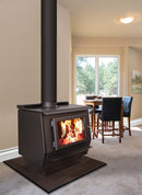 Blaze King King 40 Parlor Wood Stove - Leg Kit/Black Painted Door