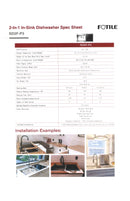 2-IN-1 In-Sink Dishwasher SD2F-P3