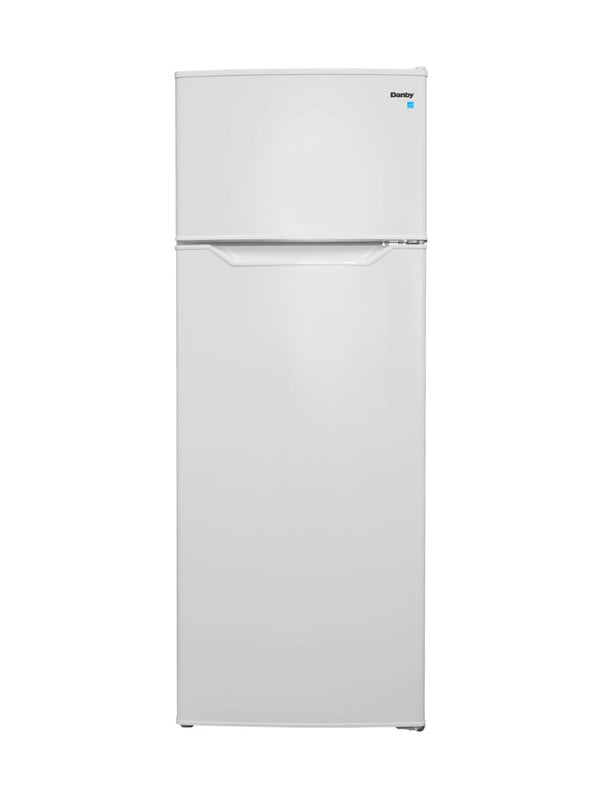 Danby 7.4 cu ft. Apartment Size Fridge Top Mount in White SKU: DPF074B2WDB6