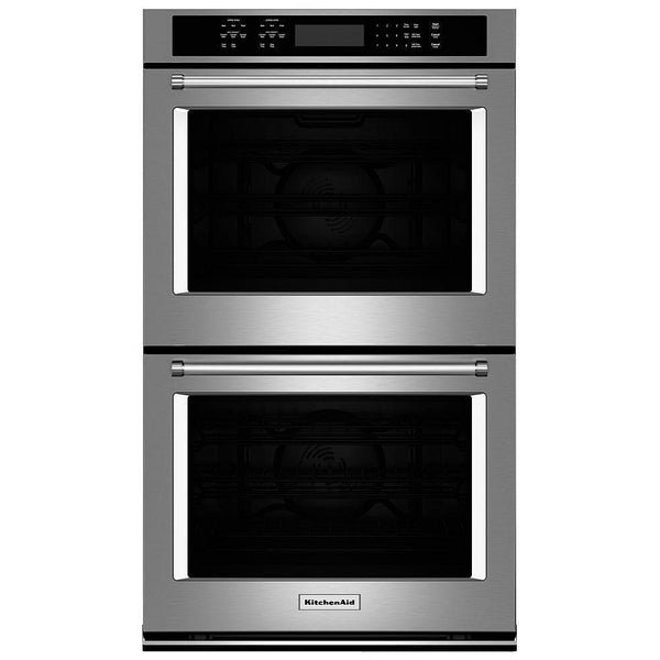 KitchenAid KODE500ESS Double Wall Oven, 30 inch-KODE500ESS