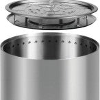 NWFPLTI-SS - Napoleon Large Timberwolf® Smokeless Fire Pit-BURN WOOD, CHARCOAL OR PELLETS !!!
