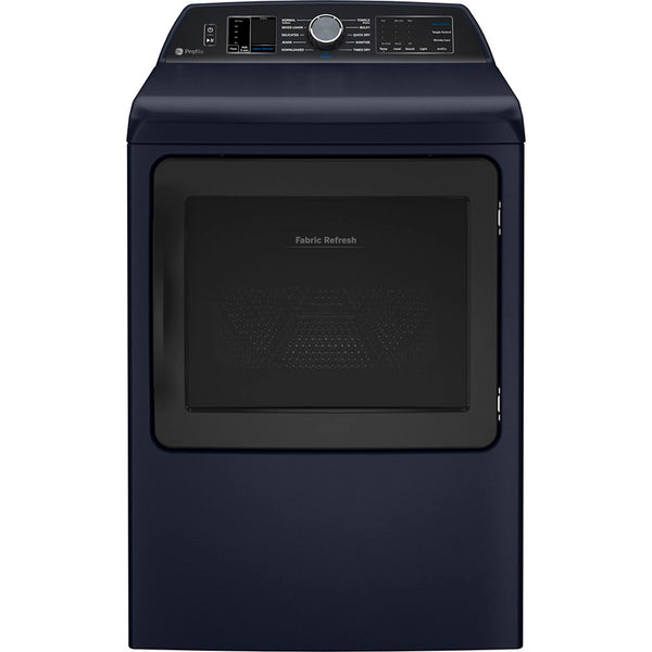 GE Profile 7.3 Cu Ft Smart Electric Dryer Sapphire Blue- PTD90EBMTRS