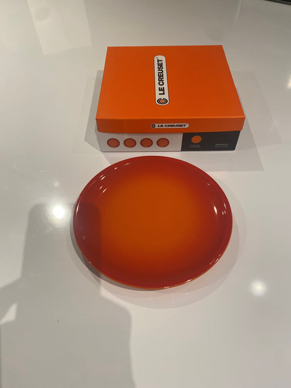 LE CREUSET Minimalist Salad/Dessert Plates (Set of 4)