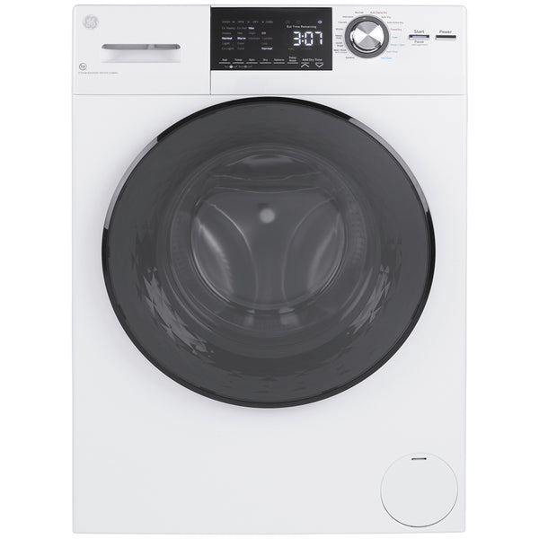 GE 24" Front Load Washer/Condenser Dryer Combo White - GFQ14ESSNWW