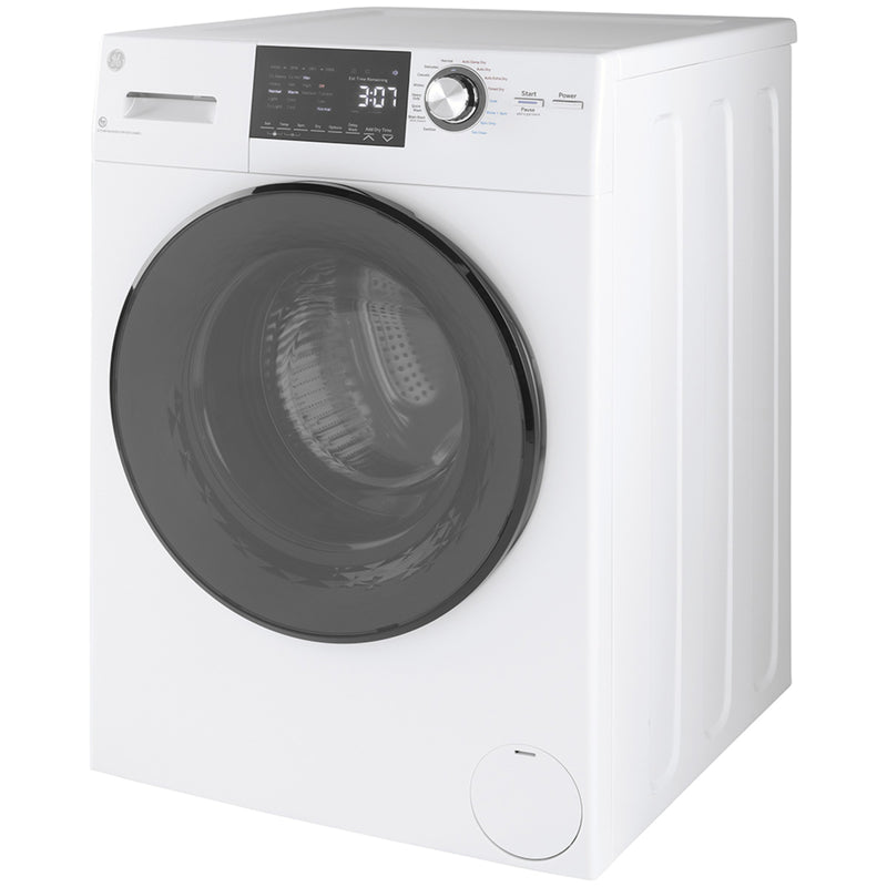 GE 24" Front Load Washer/Condenser Dryer Combo White - GFQ14ESSNWW