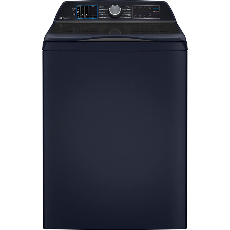 GE Profile 6.2 Cu Ft (IEC) Washer with Smarter Wash Technology Sapphire Blue- PTW900BPTRS