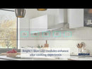  Broan 36-inch Designer Collection BWP1 Series Wall Mount Range Hood BWP1364SS EXTERNAL_VIDEO 1