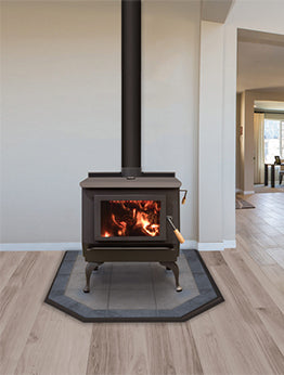 S.PE32 Blaze King Princess 32 Freestanding Wood Fireplace S.PE32 (FIREBOX WITH CONVESTION KIT)